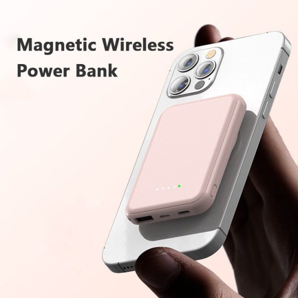 Mini Fast Charging Magnetic Wireless Power Bank Portable