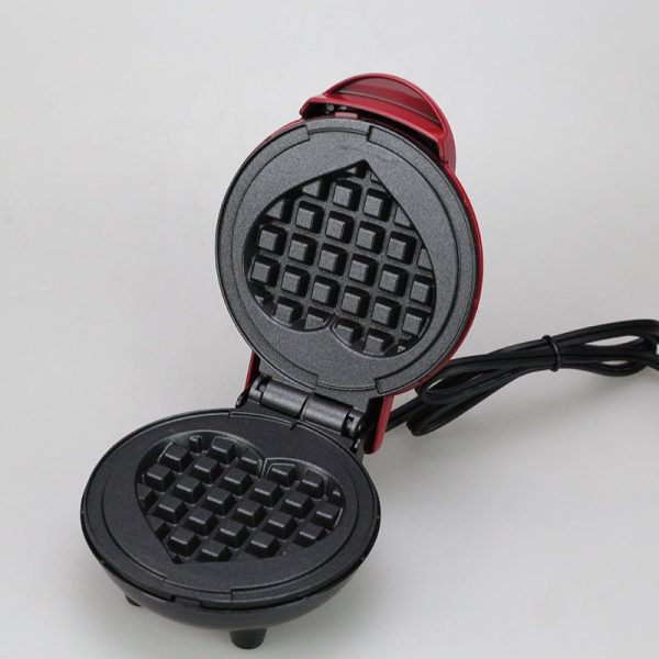 Mini Waffle Maker Portable Electric Baking Pan