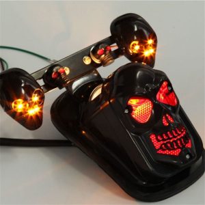 Motorcycle Accessories Abs Material Led Taillights Modified Taillights