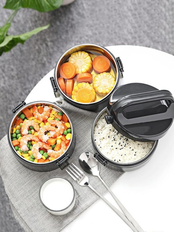 Multi-Layer Stainless Steel Lunch Box