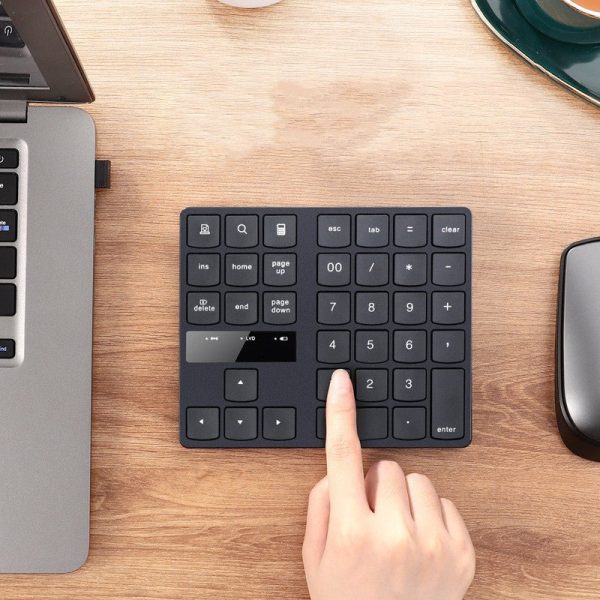 Multifunctional 35-Key Charging Wireless Numeric Keyboard