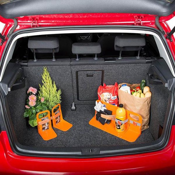 Multifunctional Car Back Auto Trunk Fixed Rack Holder Luggage Box Stand Shake-Proof Organizer