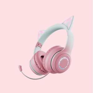 Cat Ear Luminous Electric Competition Wireless Headphone