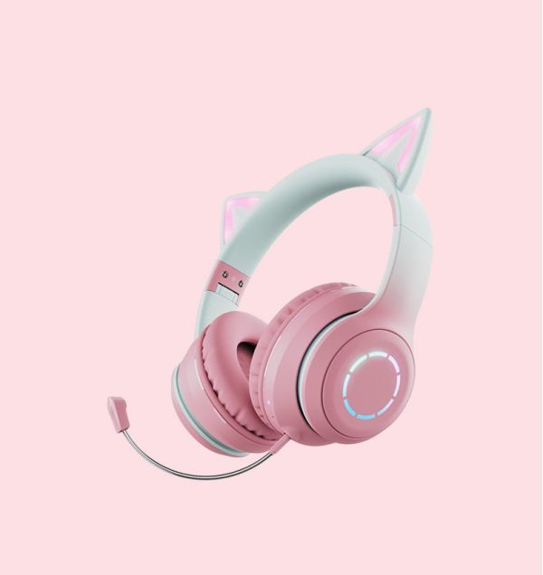 Cat Ear Luminous Electric Competition Wireless Headphone