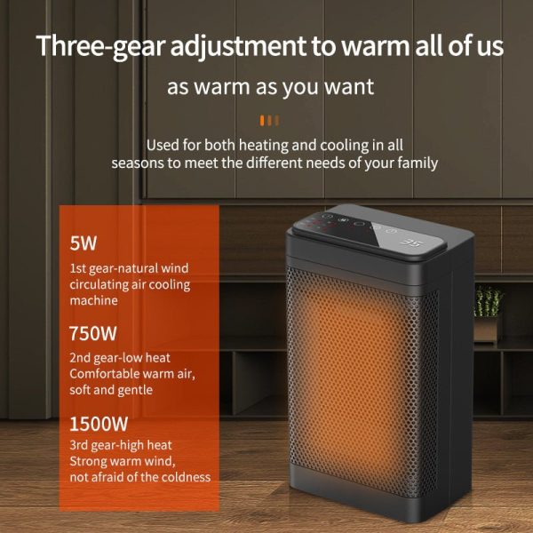 Electric Heater Desktop Mini Household Fast Heat Mute