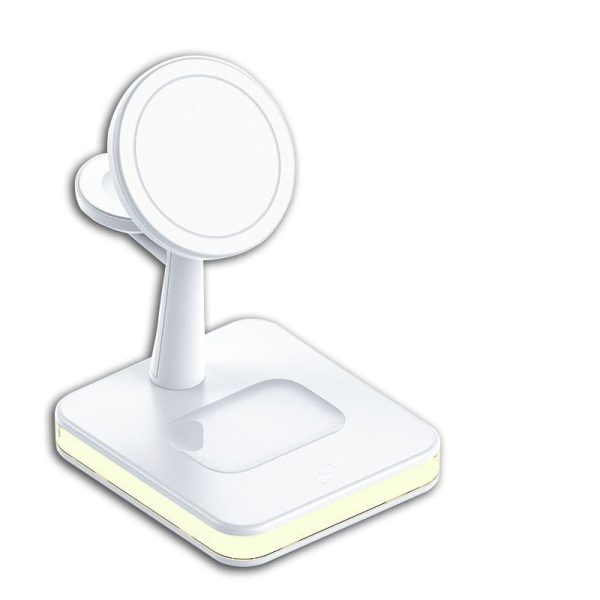 Magnetic Wireless Charger Three-In-One Night Light Phone Holder