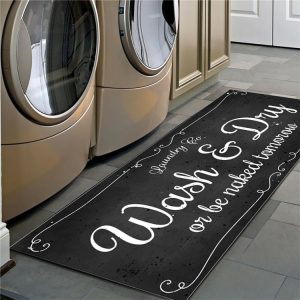 Non-Slip Floor Mat Laundry Room Mat