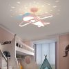 Nordic Children'S Room Airplane Style Bedroom Chandelier