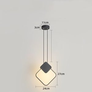 Nordic Modern Minimalist Bedroom Bedside Chandelier