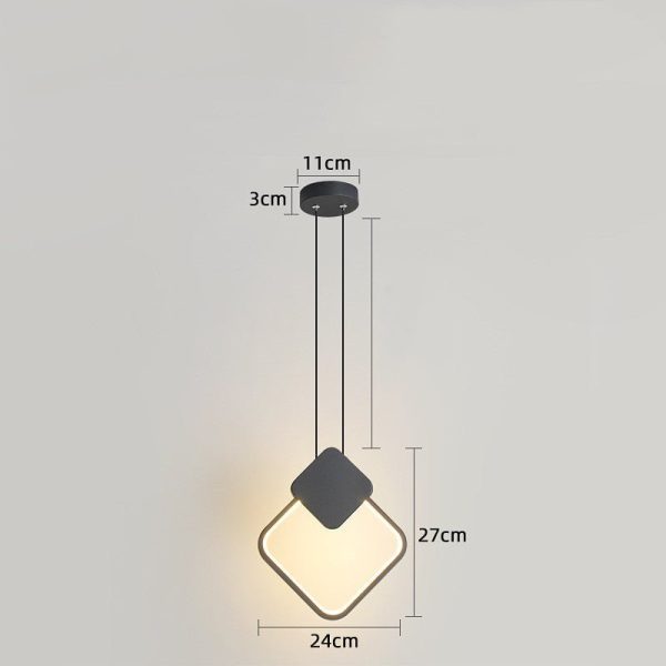 Nordic Modern Minimalist Bedroom Bedside Chandelier