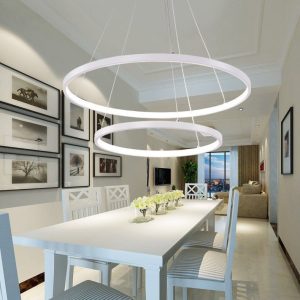 Nordic Style Round Chandelier Lamp