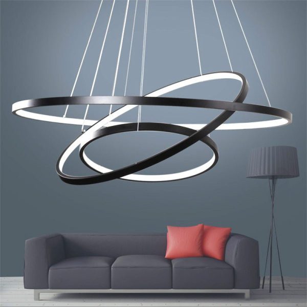 Nordic Style Round Chandelier Lamp