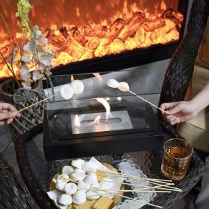 Infernolux - Enjoy Warmth And Style With Infernolux'S Portable Fireplace!