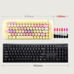 Office Mini Wireless 2.4G Keyboard Mouse Set