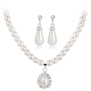 Pearl Necklace Set