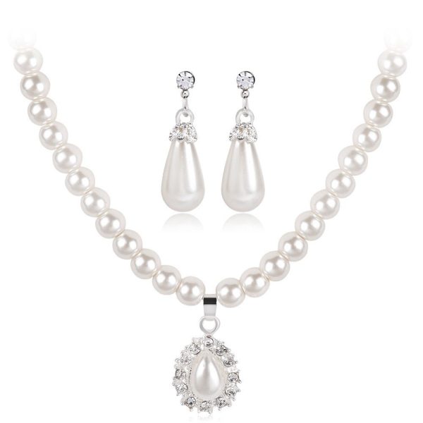 Pearl Necklace Set