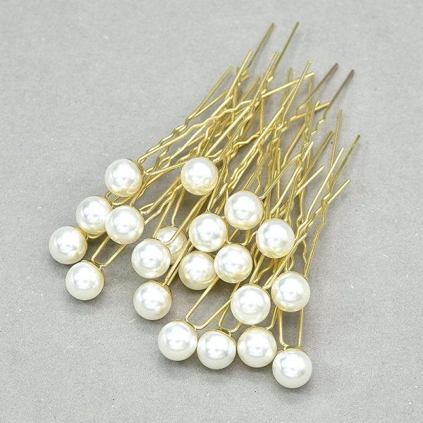 Pearl U-Shaped Hairpin Bridal Headband