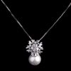 Pearl Zircon Necklace