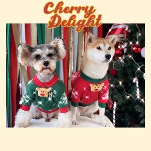 Pet Clothes Christmas Padded Dog Sweater