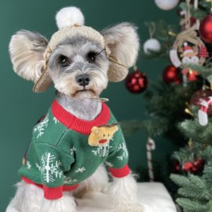 Pet Clothes Christmas Padded Dog Sweater