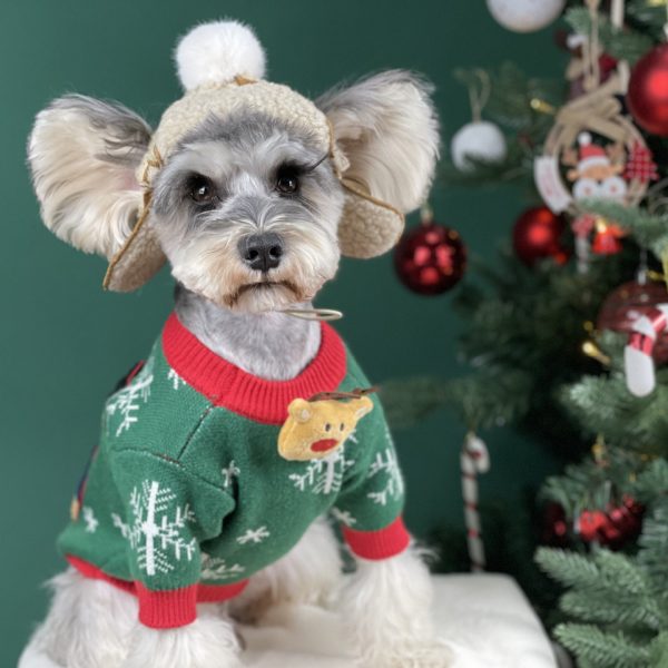 Pet Clothes Christmas Padded Dog Sweater