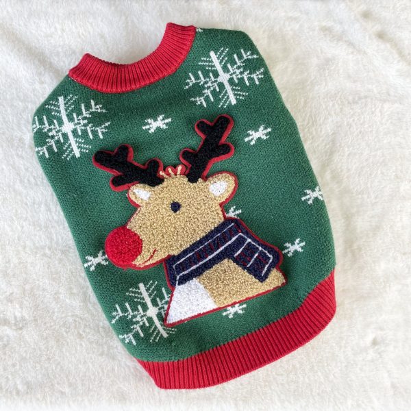 Pet Clothes Christmas Padded Dog Sweater