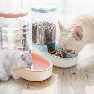 Pet Dog Automatic Feeder Dog Automatic Drinking Fountain