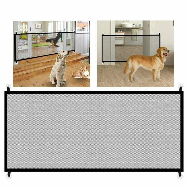 Pet Dog Fence Gate Safe Guard Safety Enclosure Dog Fences Dog Gate