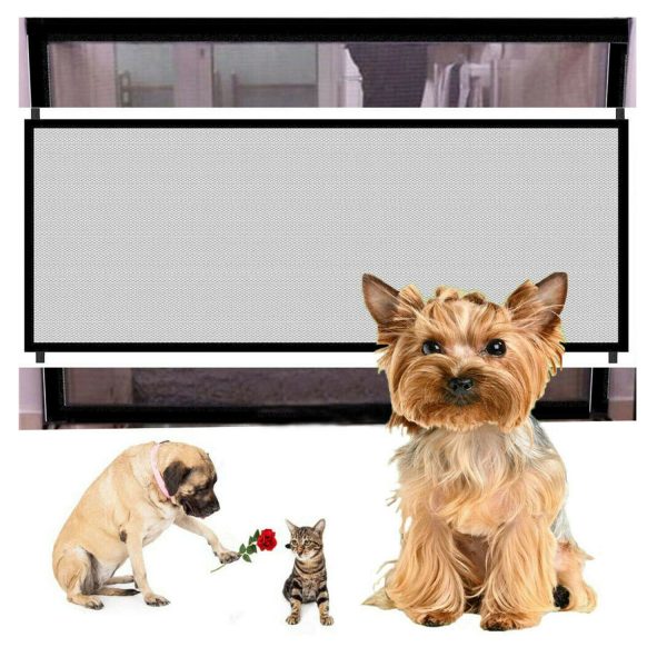 Pet Dog Fence Gate Safe Guard Safety Enclosure Dog Fences Dog Gate