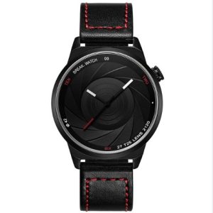 Photographer Series Unique Camera Style Stainless Strap Wrist Watch