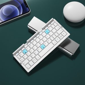 Portable Wireless Bluetooth Folding Keyboard