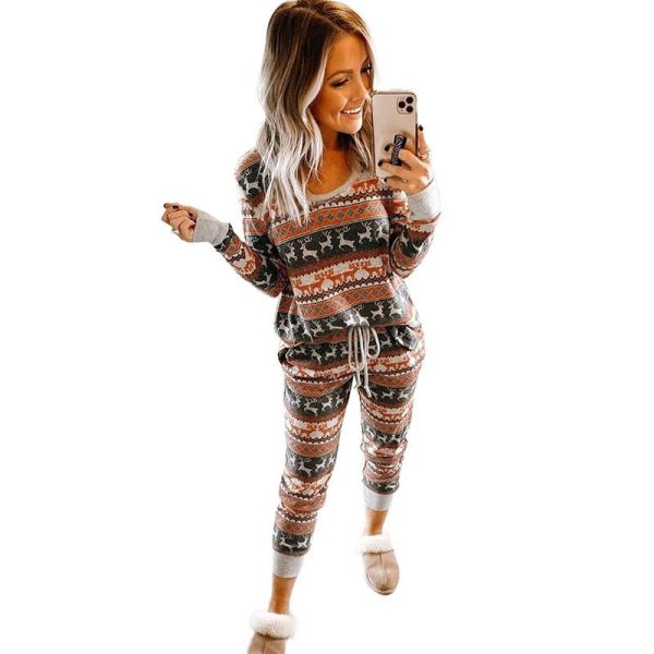 Printed Pajama For Christmas