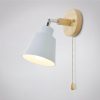 Swivel Collin Wall Lamp With Pull Chain Switch