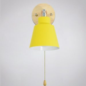 Swivel Collin Wall Lamp With Pull Chain Switch