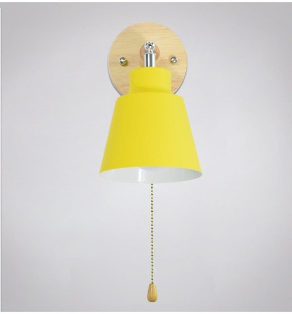 Swivel Collin Wall Lamp With Pull Chain Switch