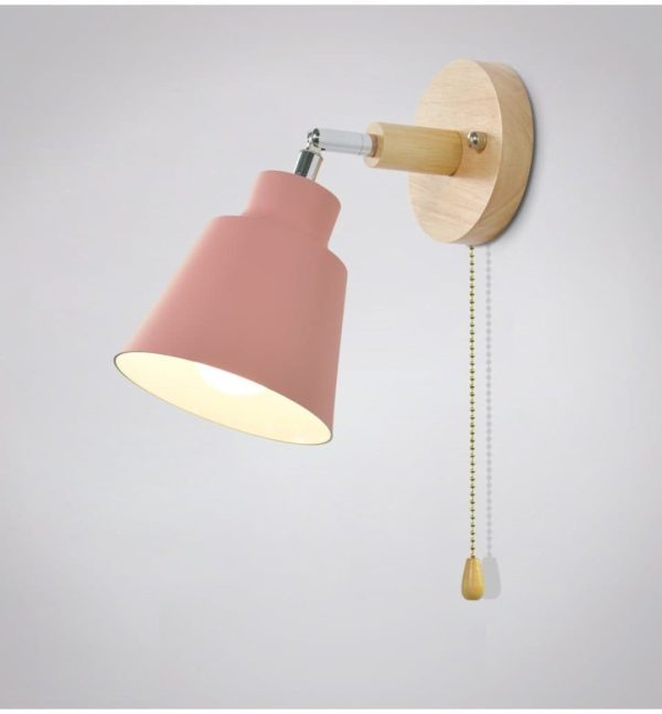 Swivel Collin Wall Lamp With Pull Chain Switch