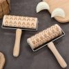 Push-Style Christmas Embossing Rolling Pin