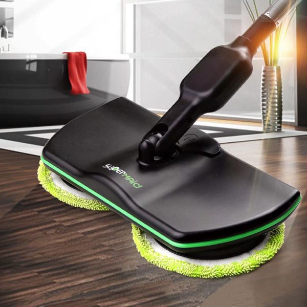 Rechargeable Wireless Rotating Electric Mop Floor Wiper Cordless Sweeping Handheld Wireless Floor Washer