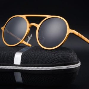 Retro Aluminum Magnesium Sunglasses Polarized Lens Vintage Eyewear