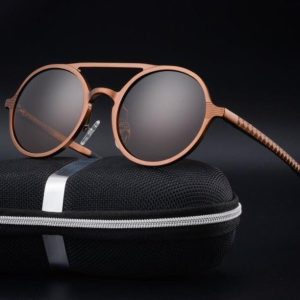 Retro Aluminum Magnesium Sunglasses Polarized Lens Vintage Eyewear