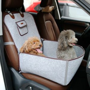 Retro Dual-Purpose Pet Car Mat Front Seat Cushion