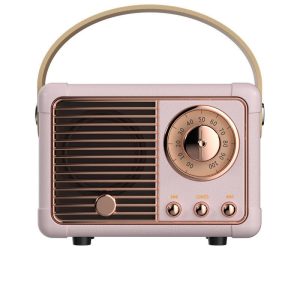 Retro Mini Portable Card Speaker