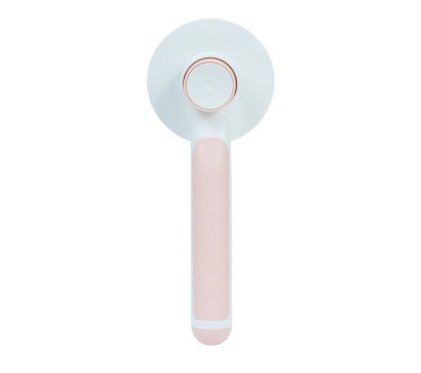 Round Handle Pet Comb One-Key Self-Cleaning