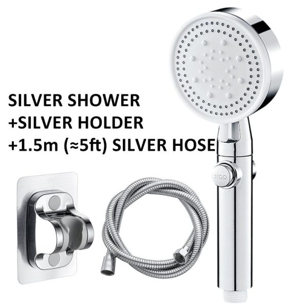 Shower Bath Shower Head Pressurized Large Water Output