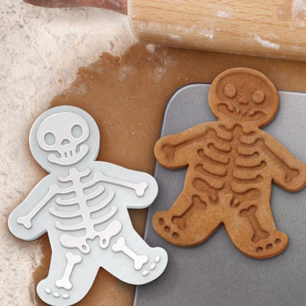 Skeleton Shape Seal Diy Biscuit Mold Baking Gadgets Biscuit Cutting Die