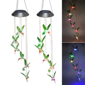 Solar Light Bell Light Color Led Light Garden Lights