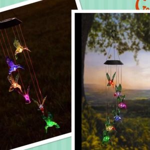 Solar Light Bell Light Color Led Light Garden Lights