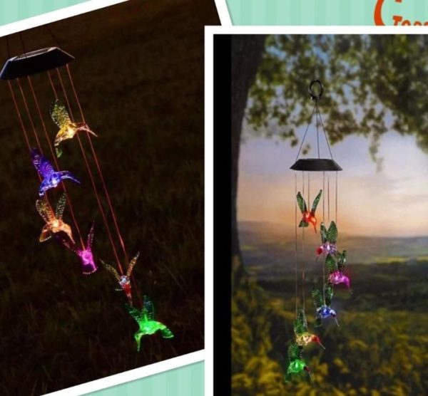 Solar Light Bell Light Color Led Light Garden Lights