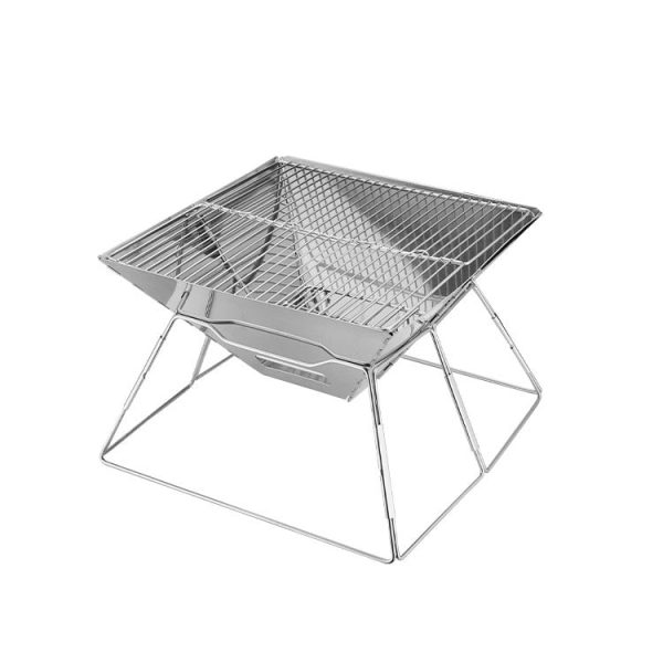 Stainless Steel Folding Portable Barbecue Grill