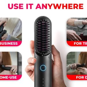 Stylerbrush | Wireless Multifunctional Hair Straightener